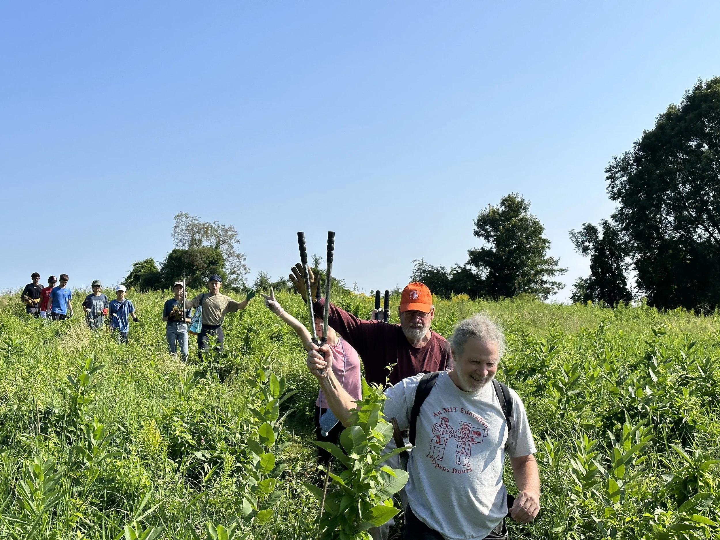 Saturday Trail Work Day at Carter Hill