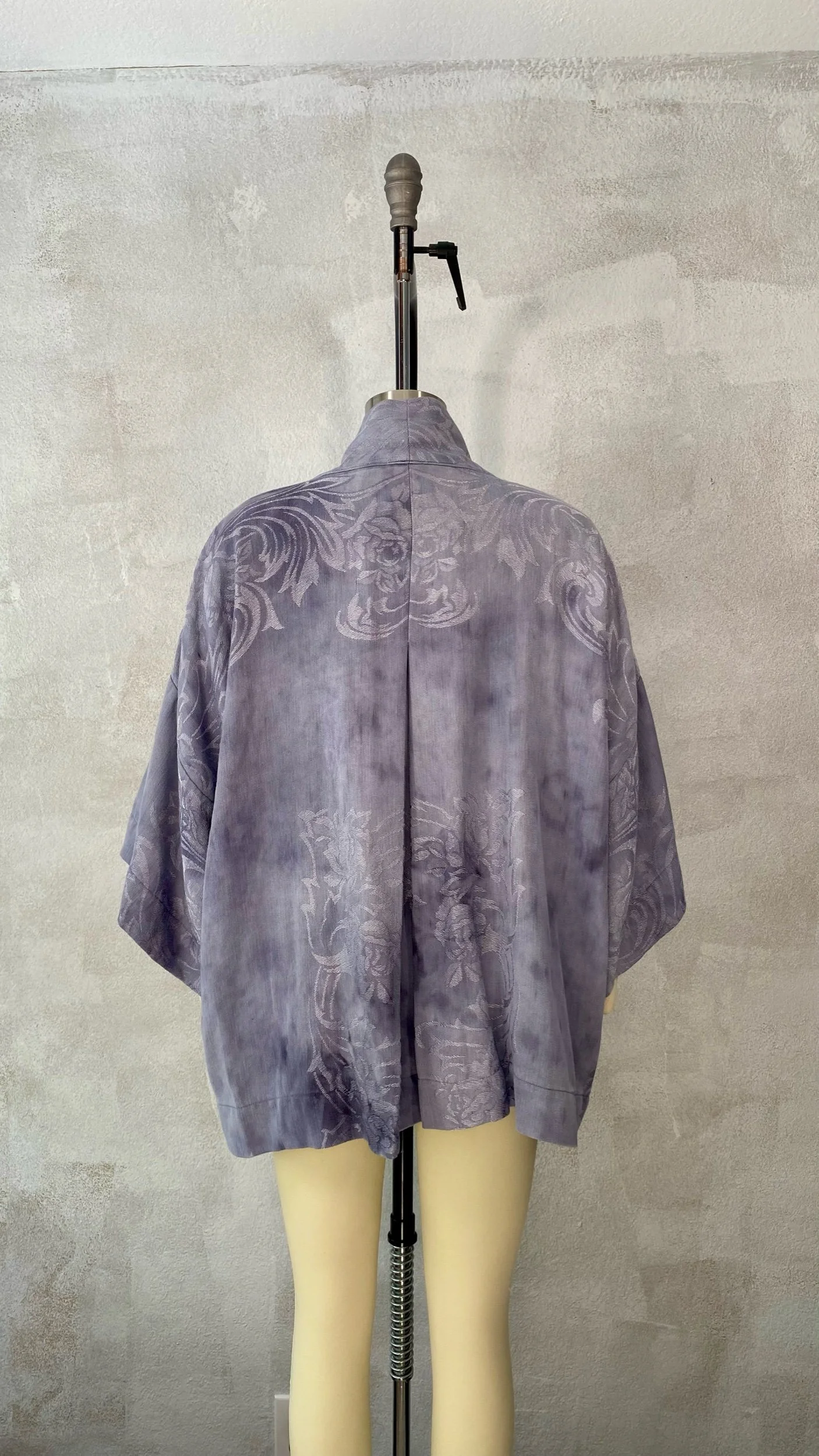 Short Sleeve Long Leopard Robe — Stone Crow Designs