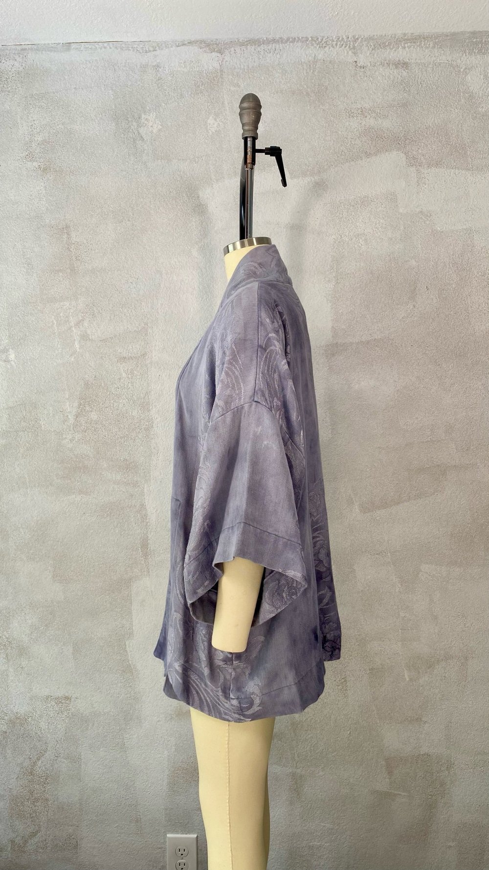 Short Sleeve Long Leopard Robe — Stone Crow Designs