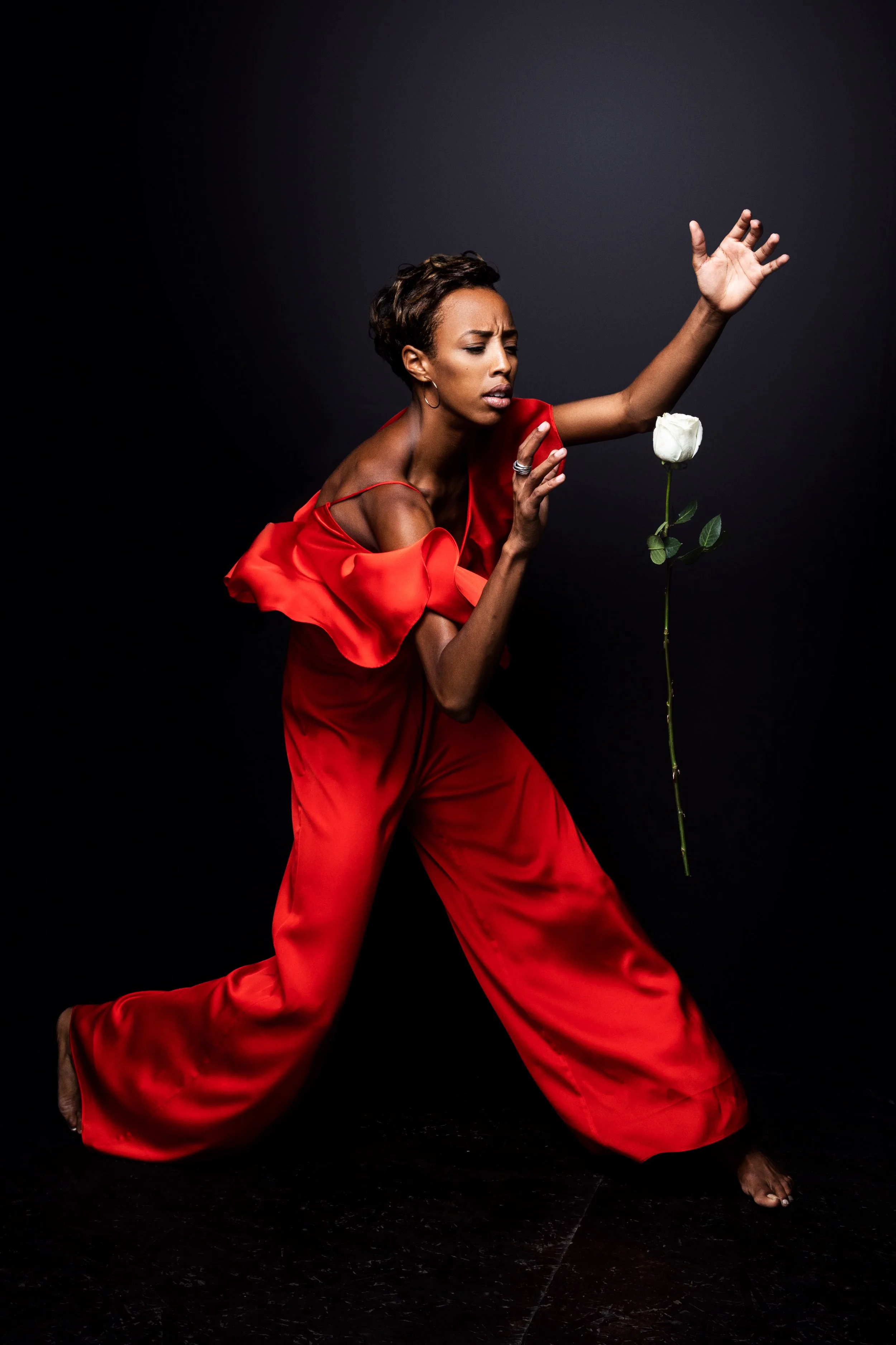 Pictured: dancer Courtney Celeste Spears