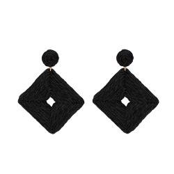 Diamond Raffia Earrings