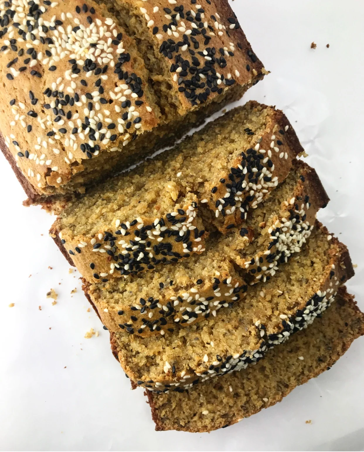 Tahini Banana Bread