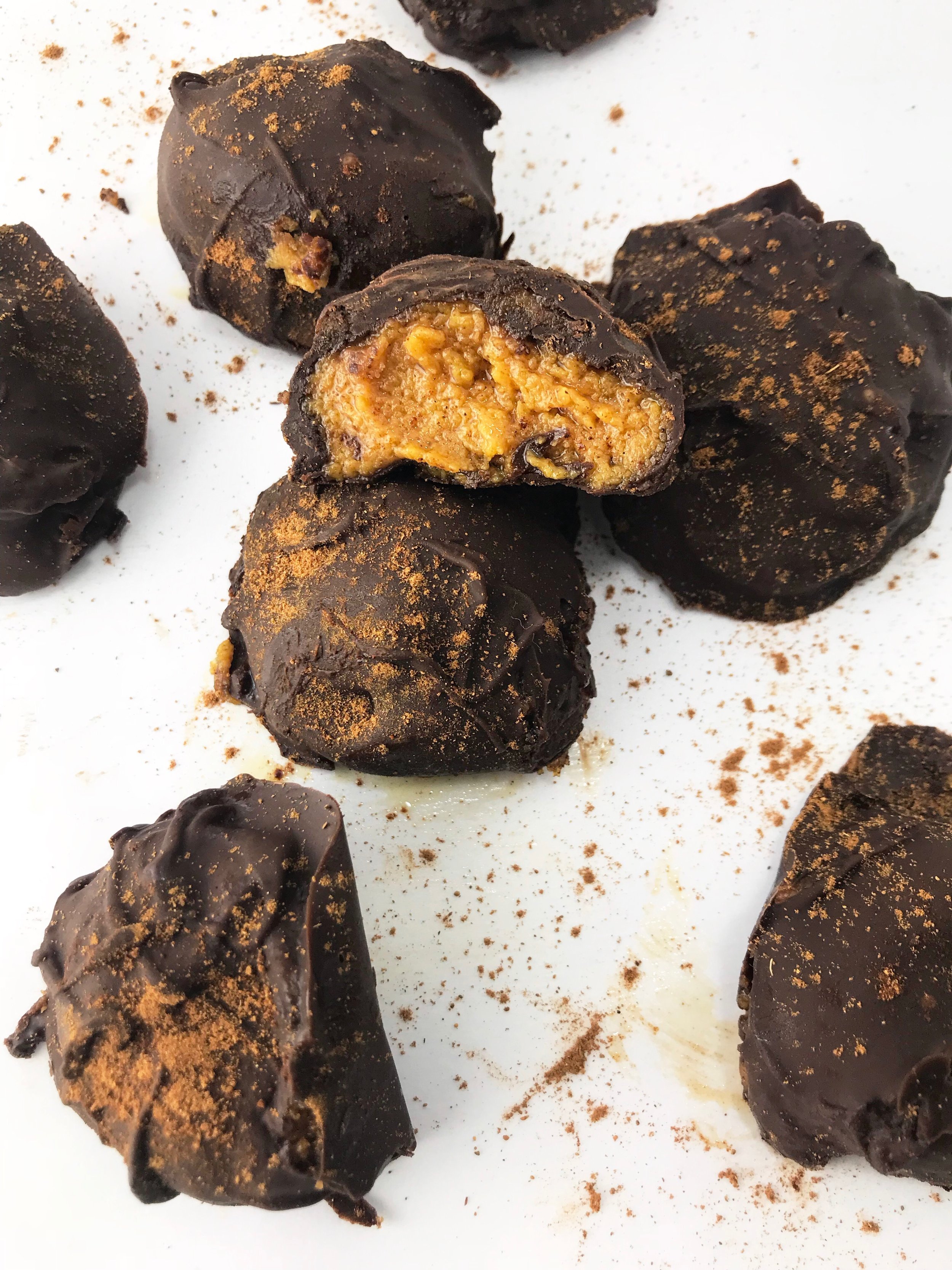Pumpkin Spice Truffles