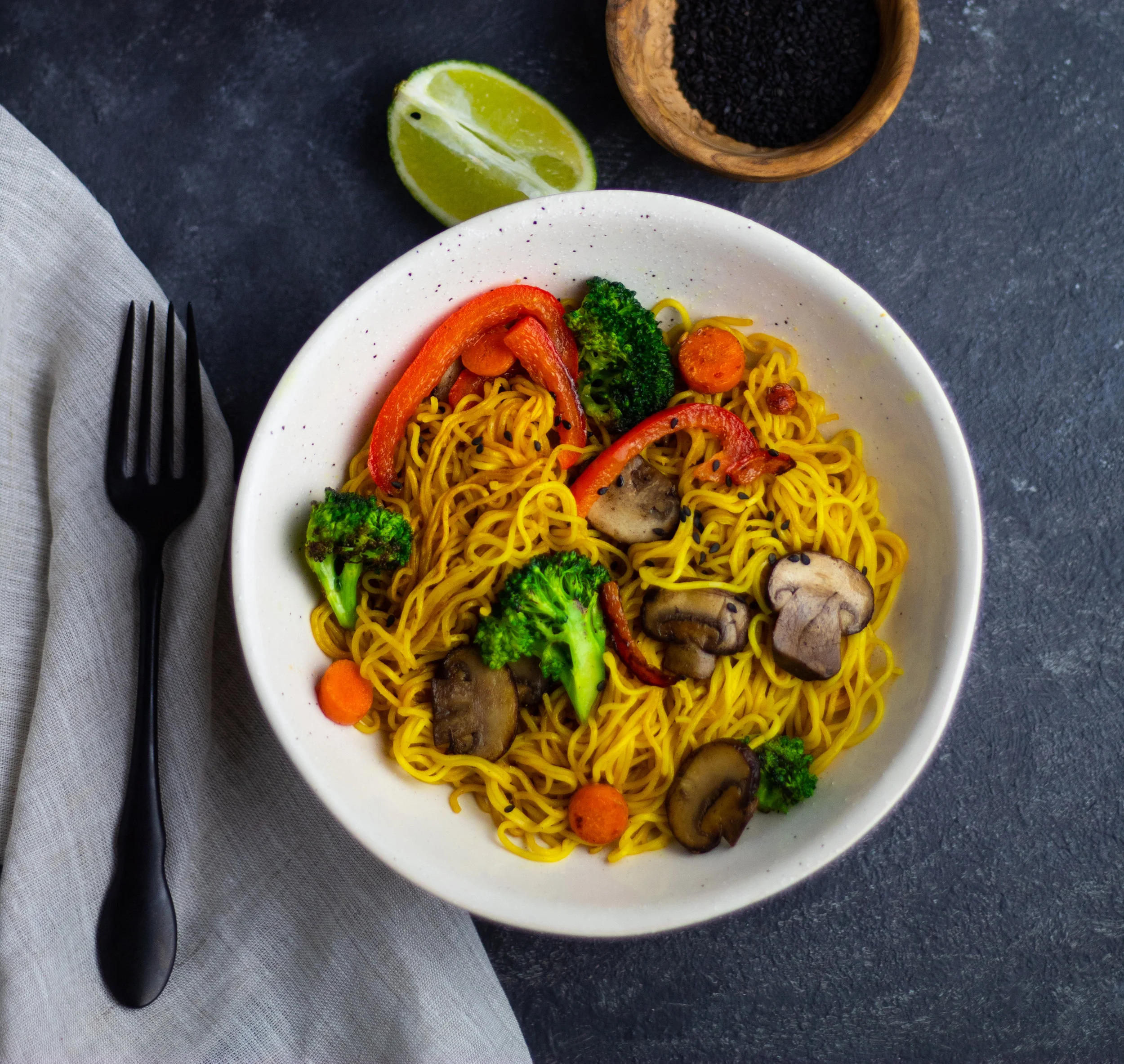 Turmeric Ginger Noodles