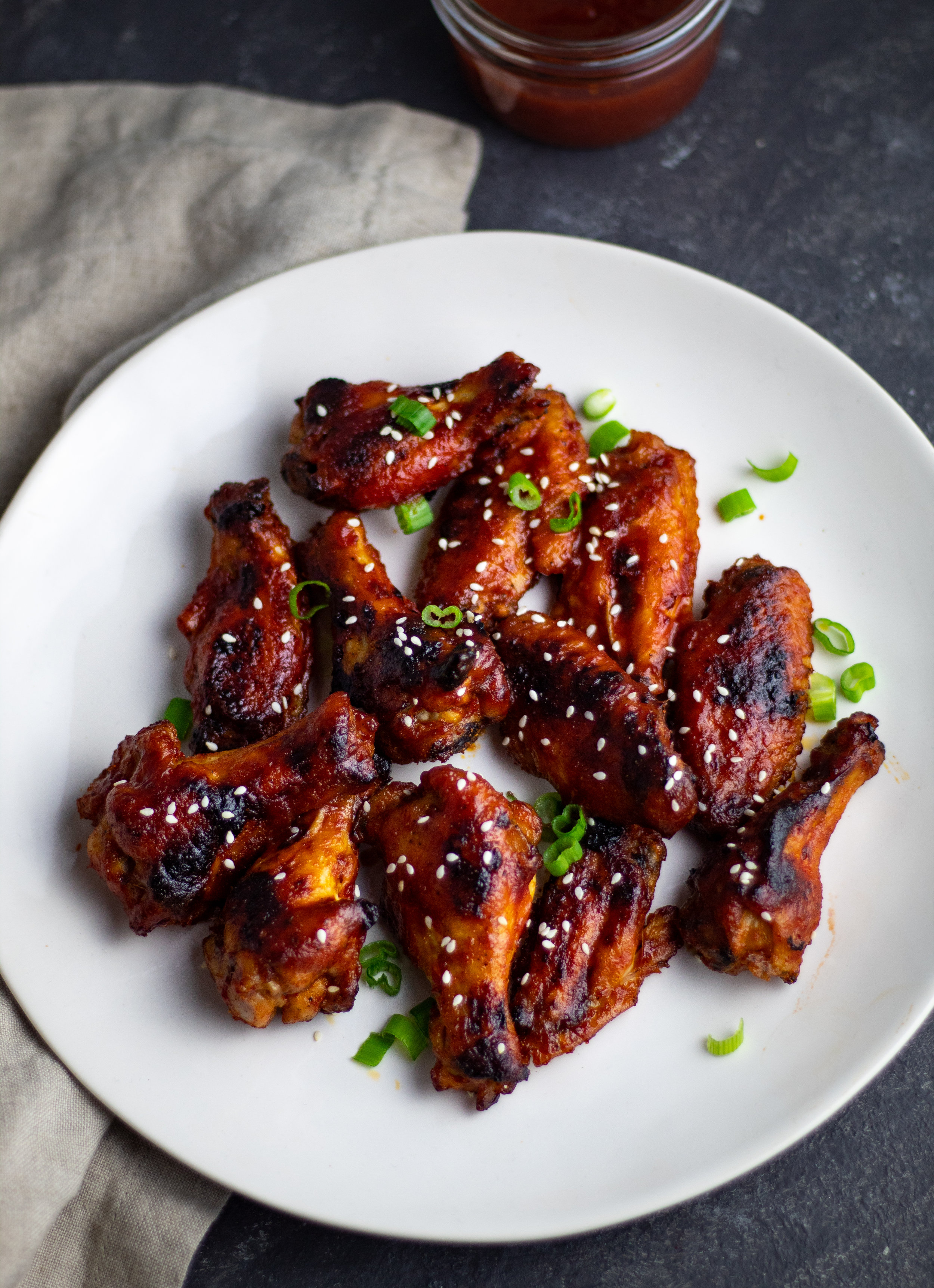 Baked BBQ Chicken Wings — Lively Meals