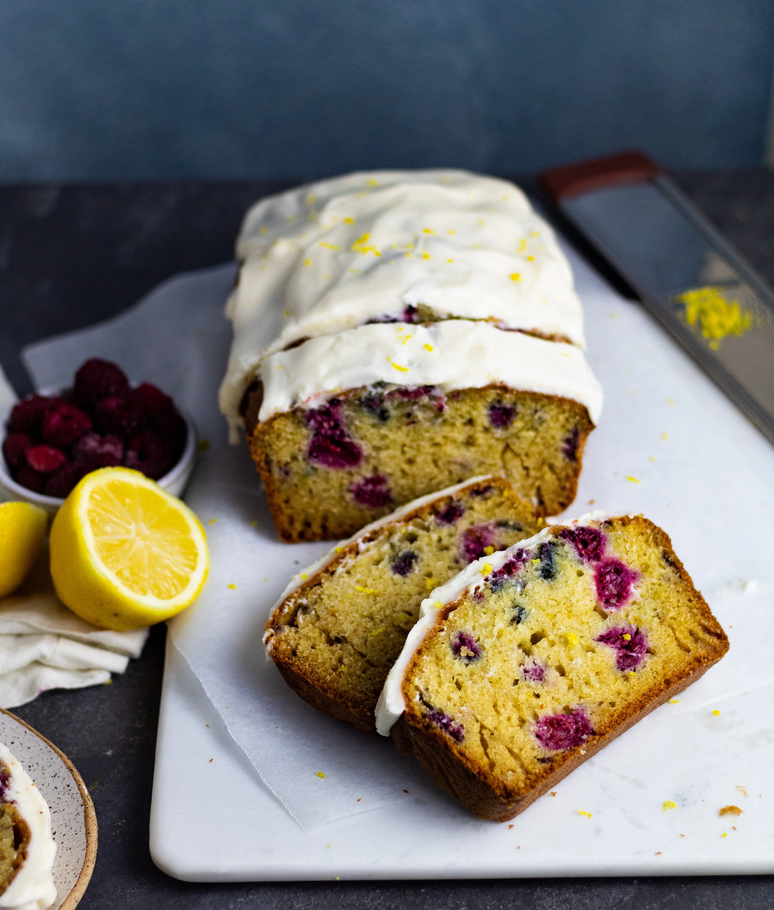 Lemon Raspberry Loaf 