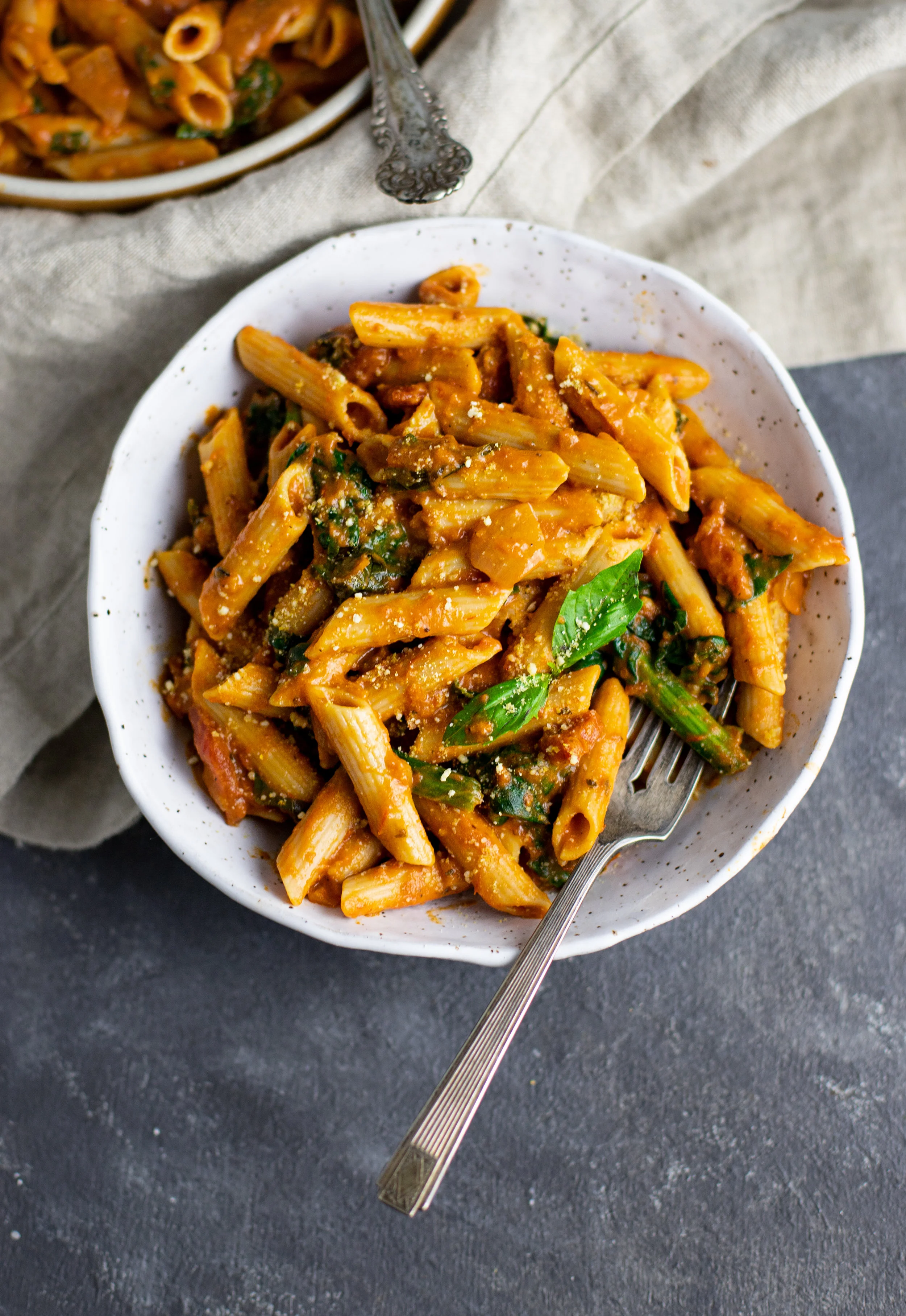 Creamy Tomato Pasta (Dairy Free)
