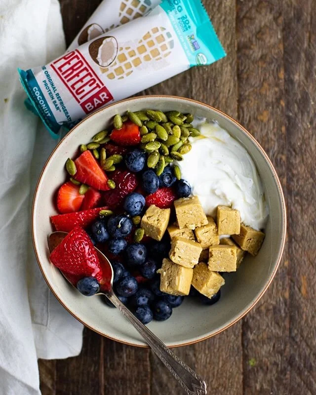 ✨GIVEAWAY✨I&rsquo;ve teamed up with @perfectbar to share one of my favorite snacks. TWO lucky winners will receive a months supply of @perfectbar: The Original Refrigerated Protein Bar. #ad #itsjustperfect. 
Follow these instructions to enter:
1.) fo
