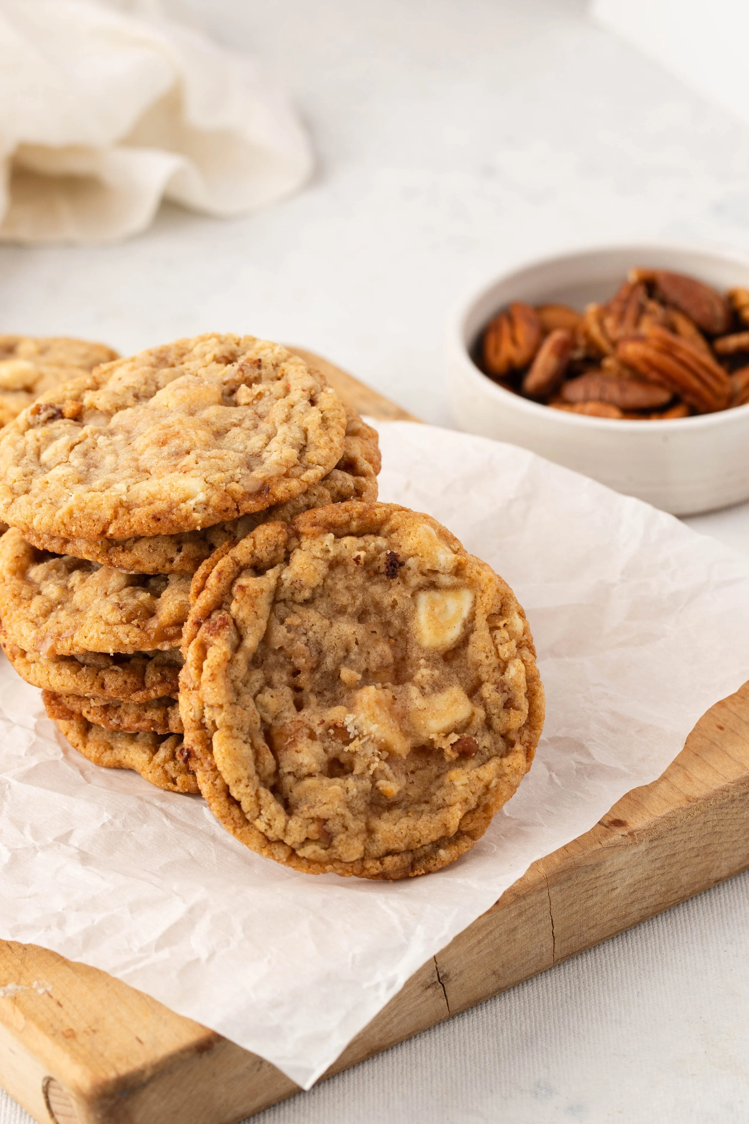 White Chocolate Cinnamon Pecan Half Dozen