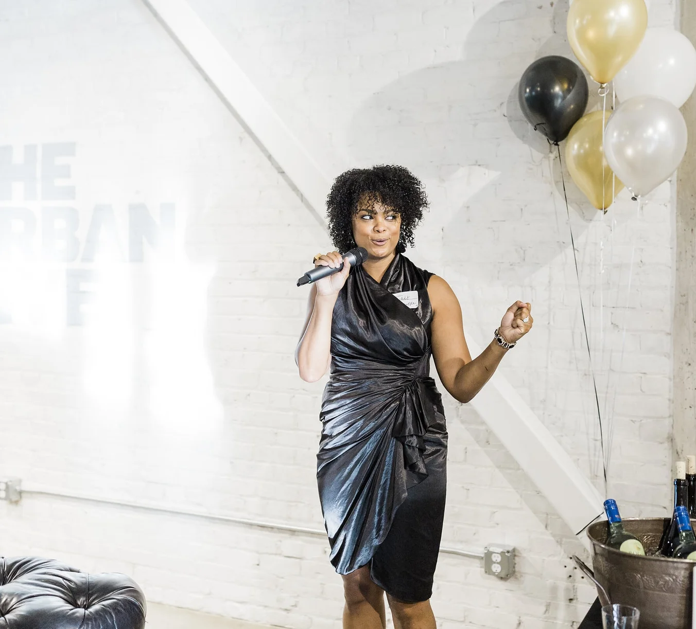 Kachet Jackson-Henderson at our 1st Anniversary Party