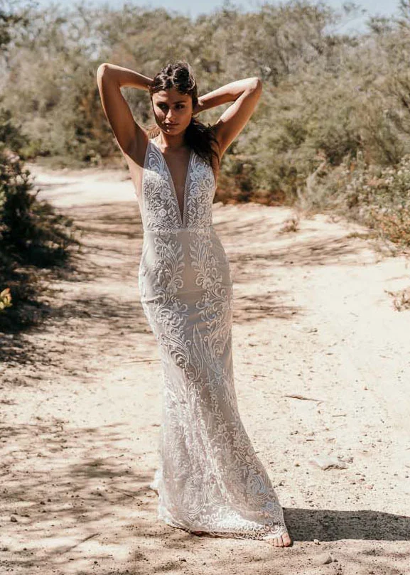 riley boho wedding dress Riley (Luxe) — Curated Minimalist and Boho Designer Wedding Gowns &  Bridesmaid Dresses