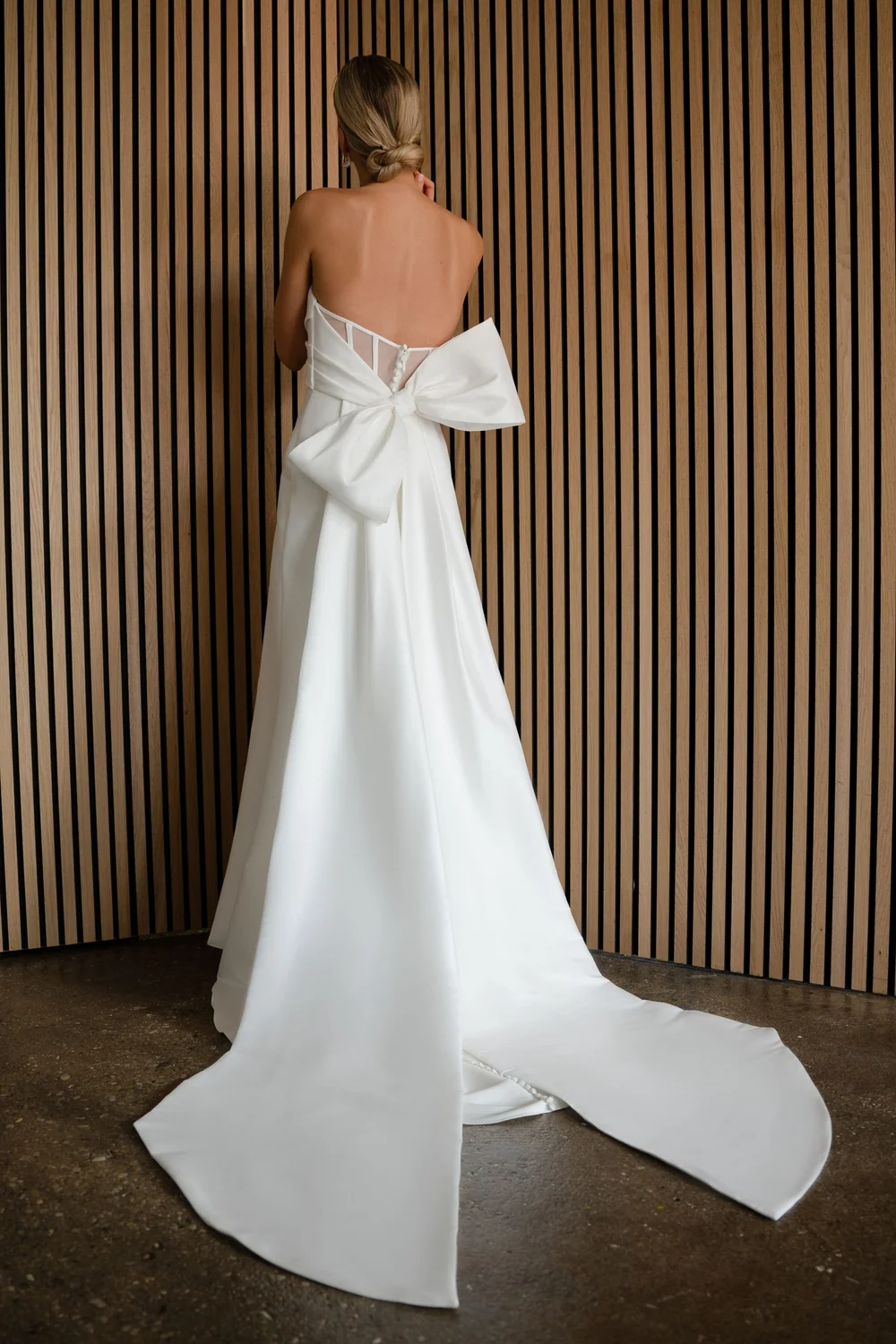 Lola with Bow — Unique, Boho Vintage Designer Wedding Dresses & Bridal  Accessories