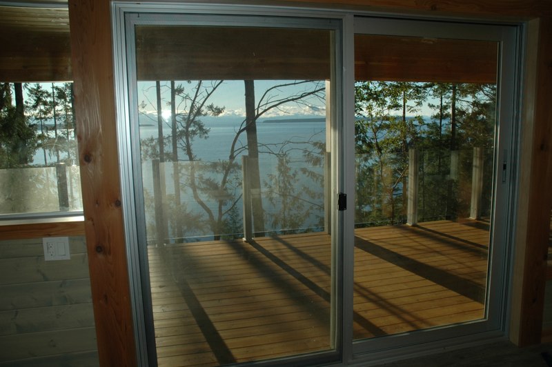 View from downstairs main living/sleeping space