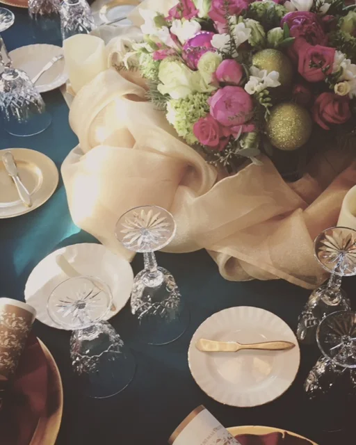 Holiday Tablescape Realized