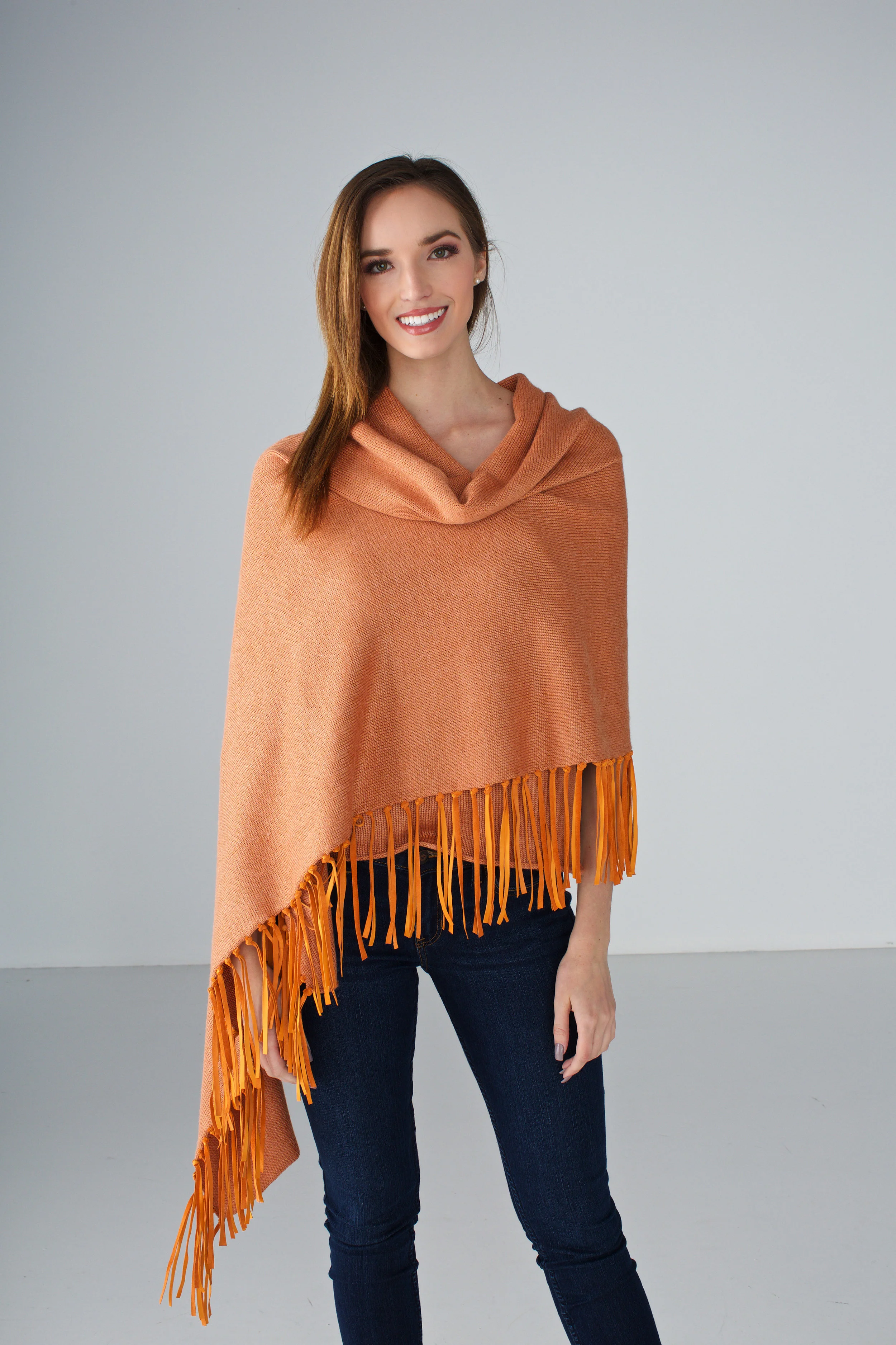 Cinnamon Wrap with Leather
