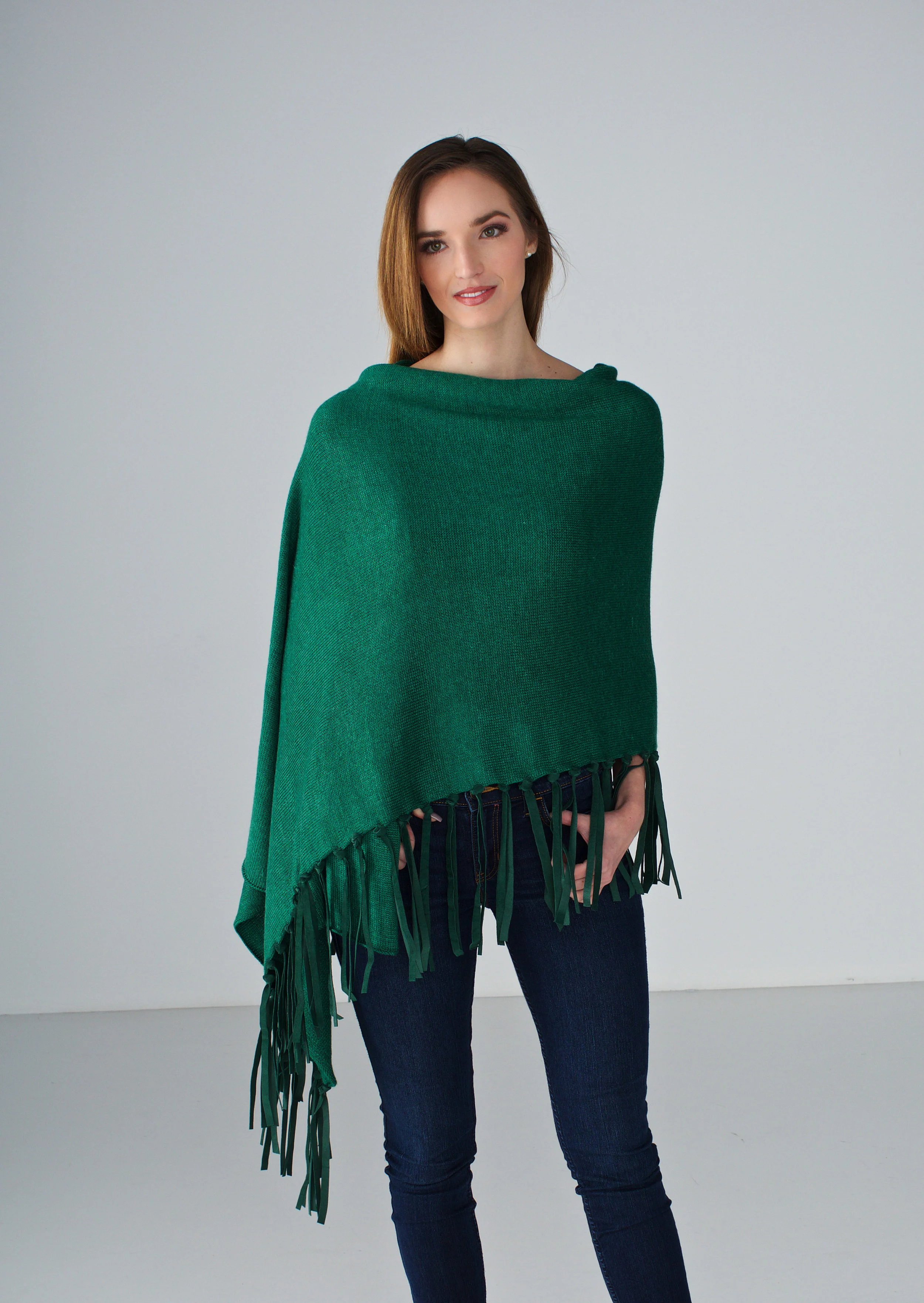 Emerald Wrap with Leather