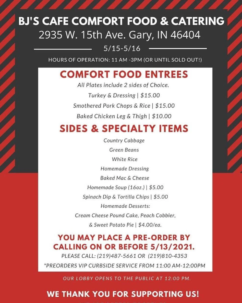 Hey everyone, get your orders ready!!