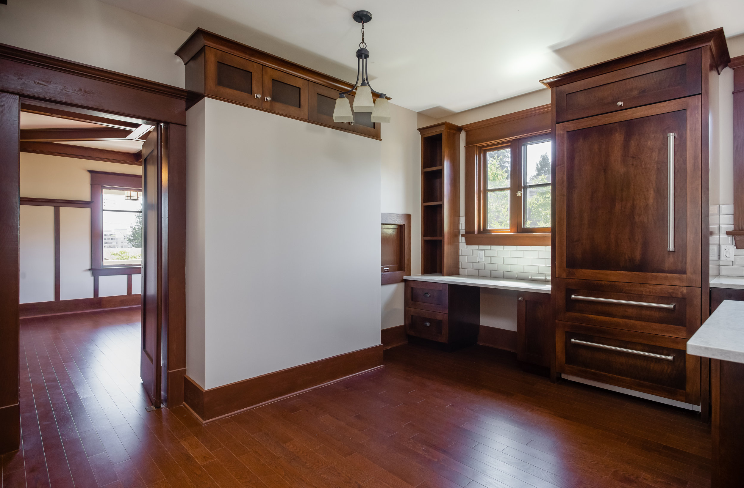  Interior of Vinson House following HRA restoration. 