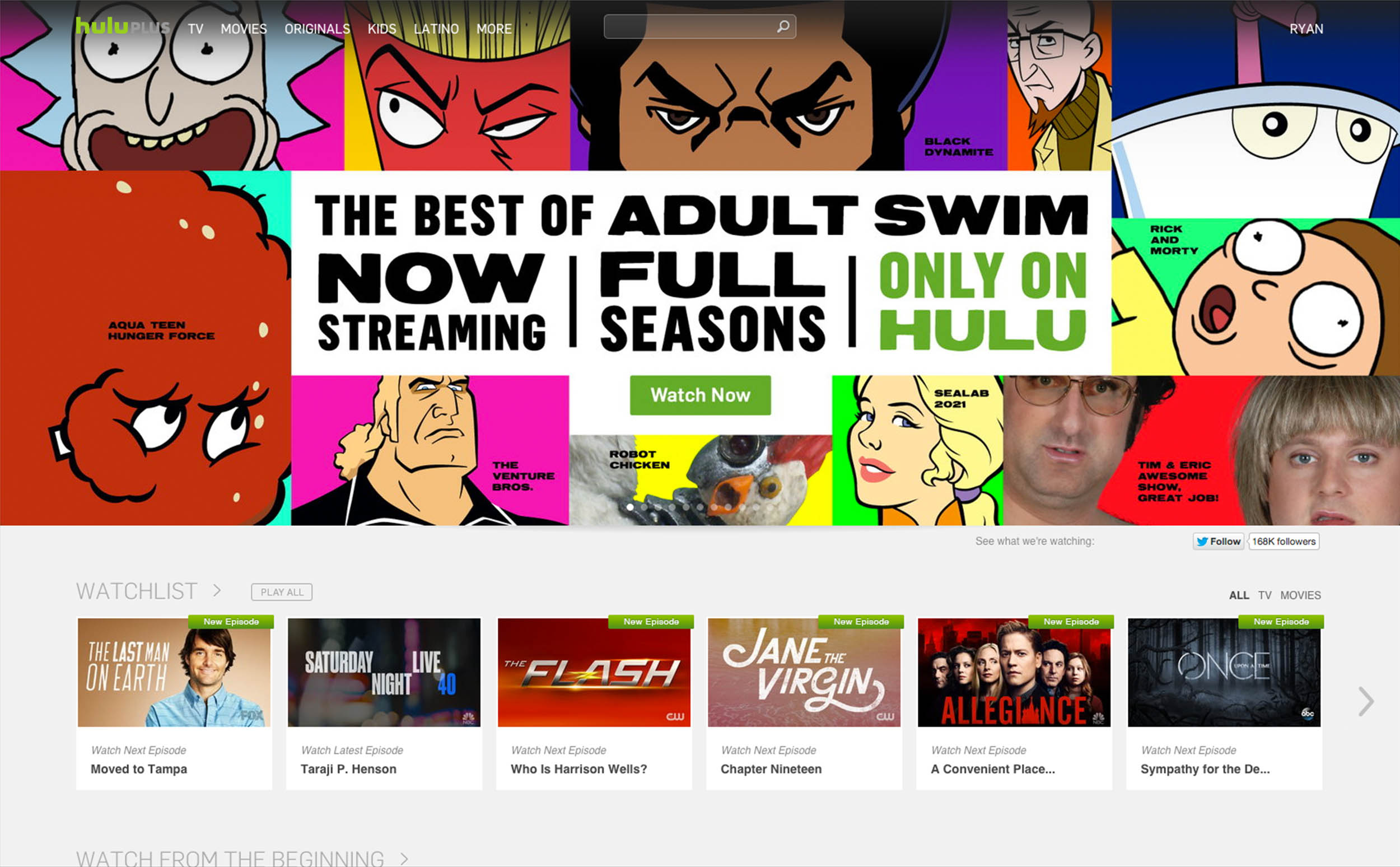 Adult Swim on Hulu
