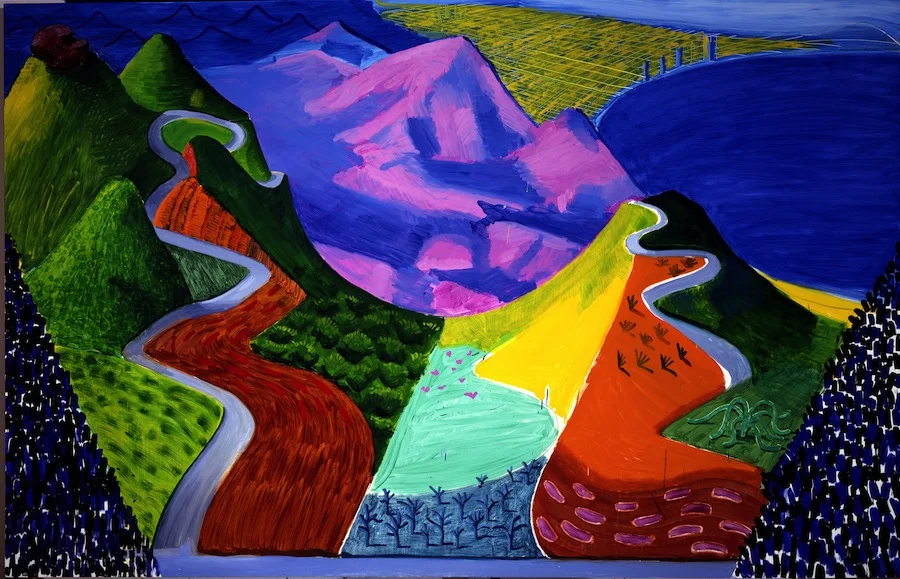 David Hockney Rétrospective, Centre Pompidou, Paris — Zoé Schreiber