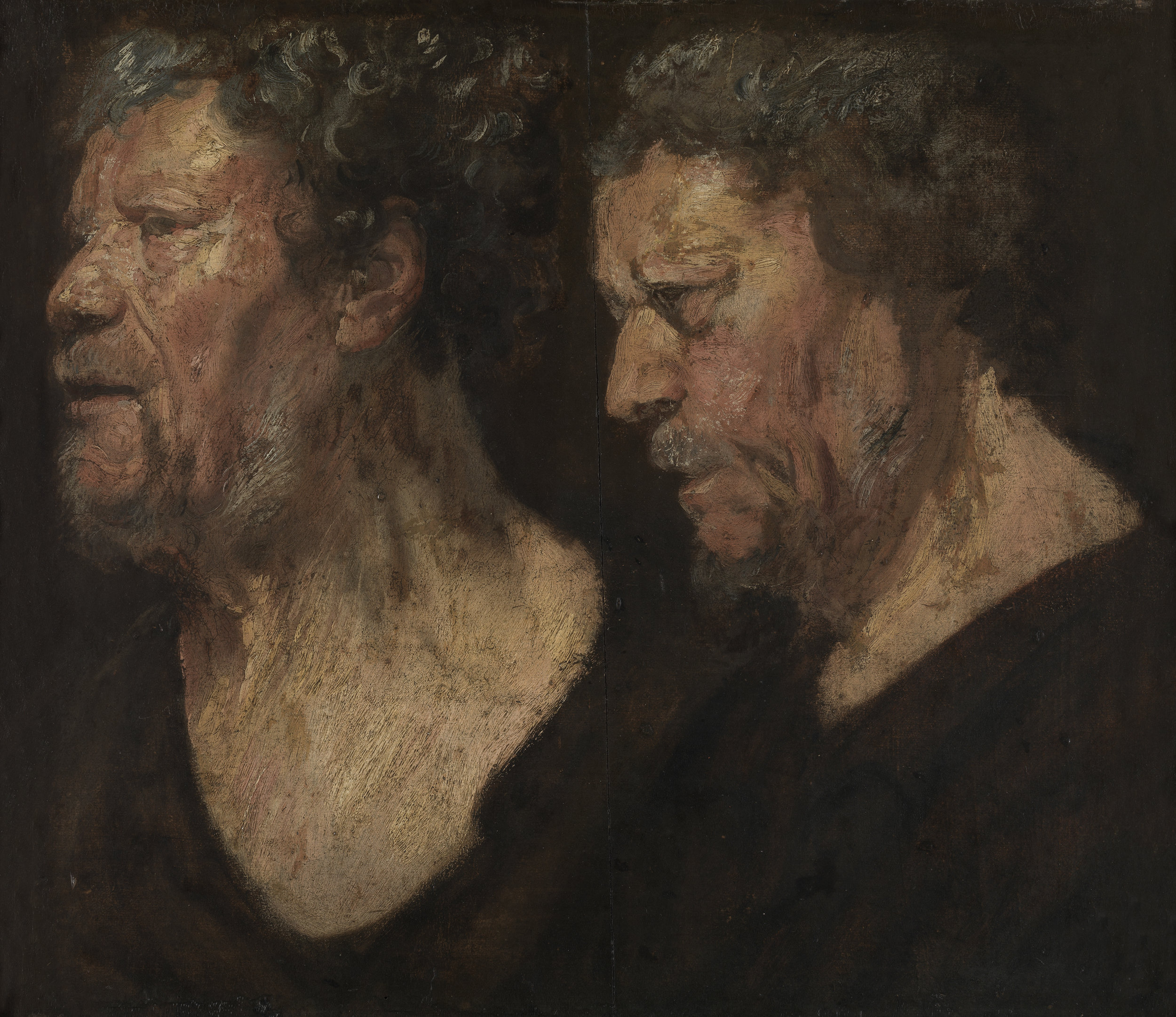 Jacob Jordaens, Studies van de kop van Abraham Grapheus, 1620, Museum voor Schone Kunsten, Gent 