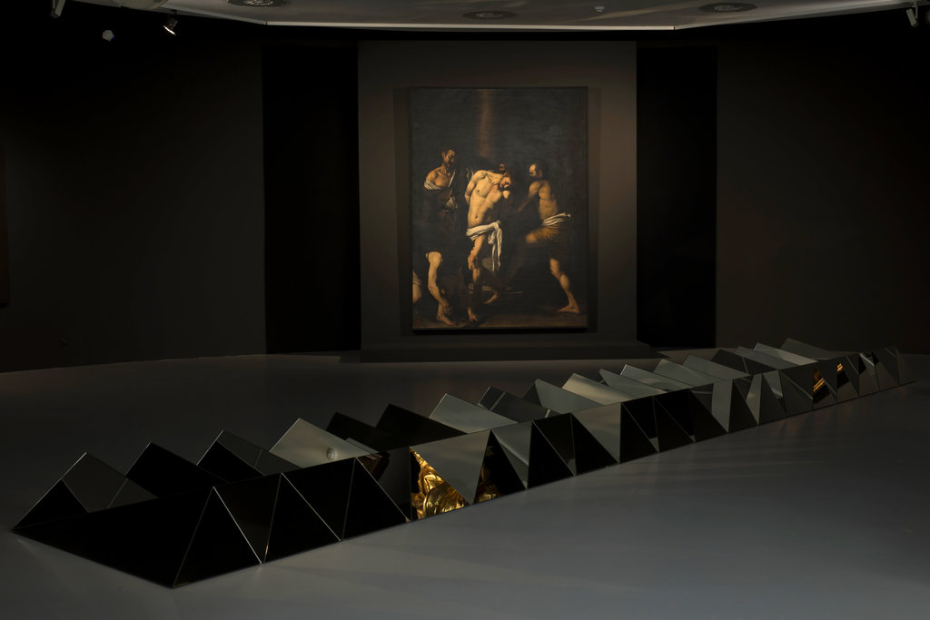 Caravaggio "Flagellation of Christ" (1607) and Carla Arocha & Stéphane Schraenen "Circa Tabac" (2007)