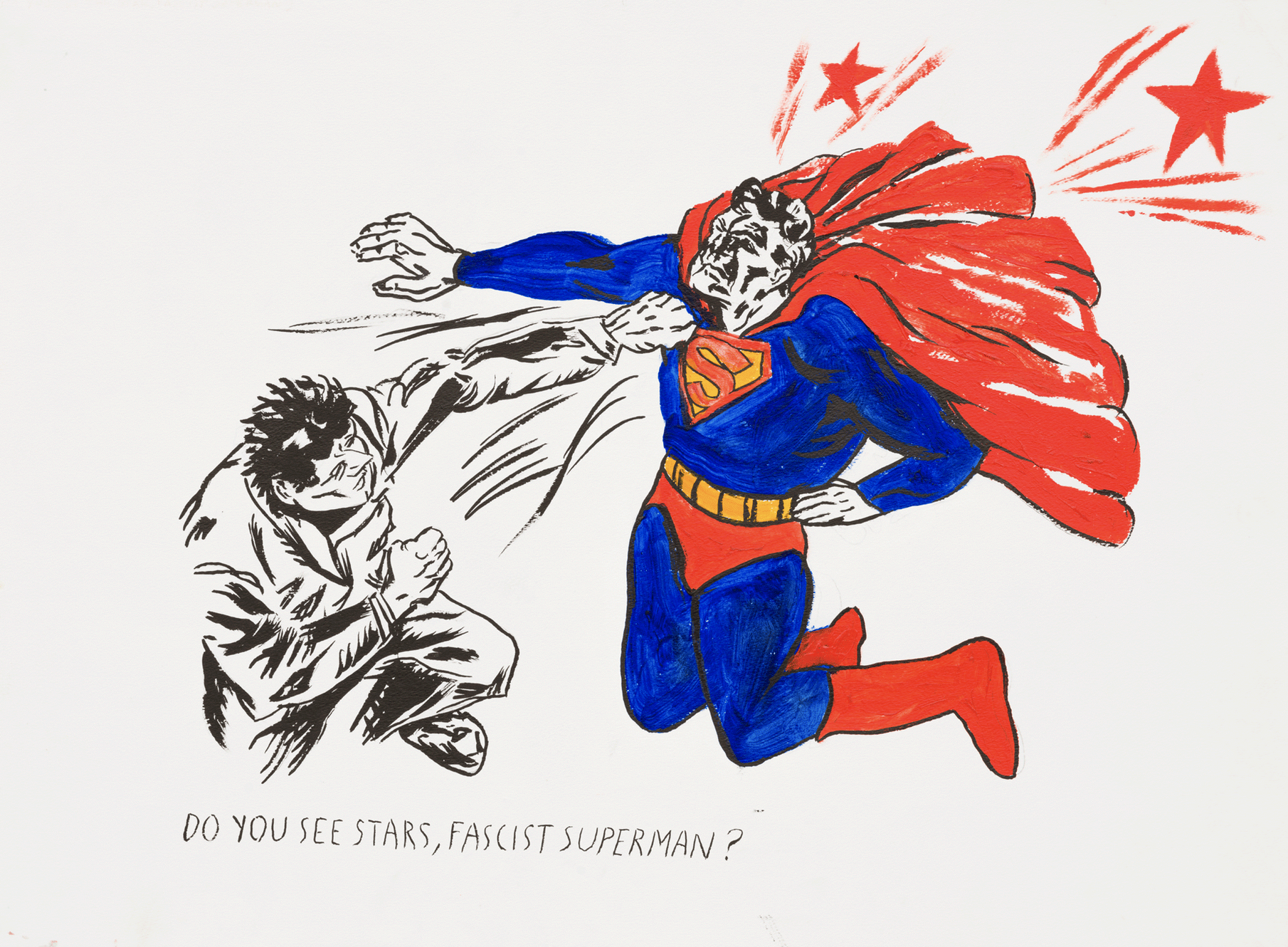 Raymond Pettibon, No Title (Do you see...), 2015