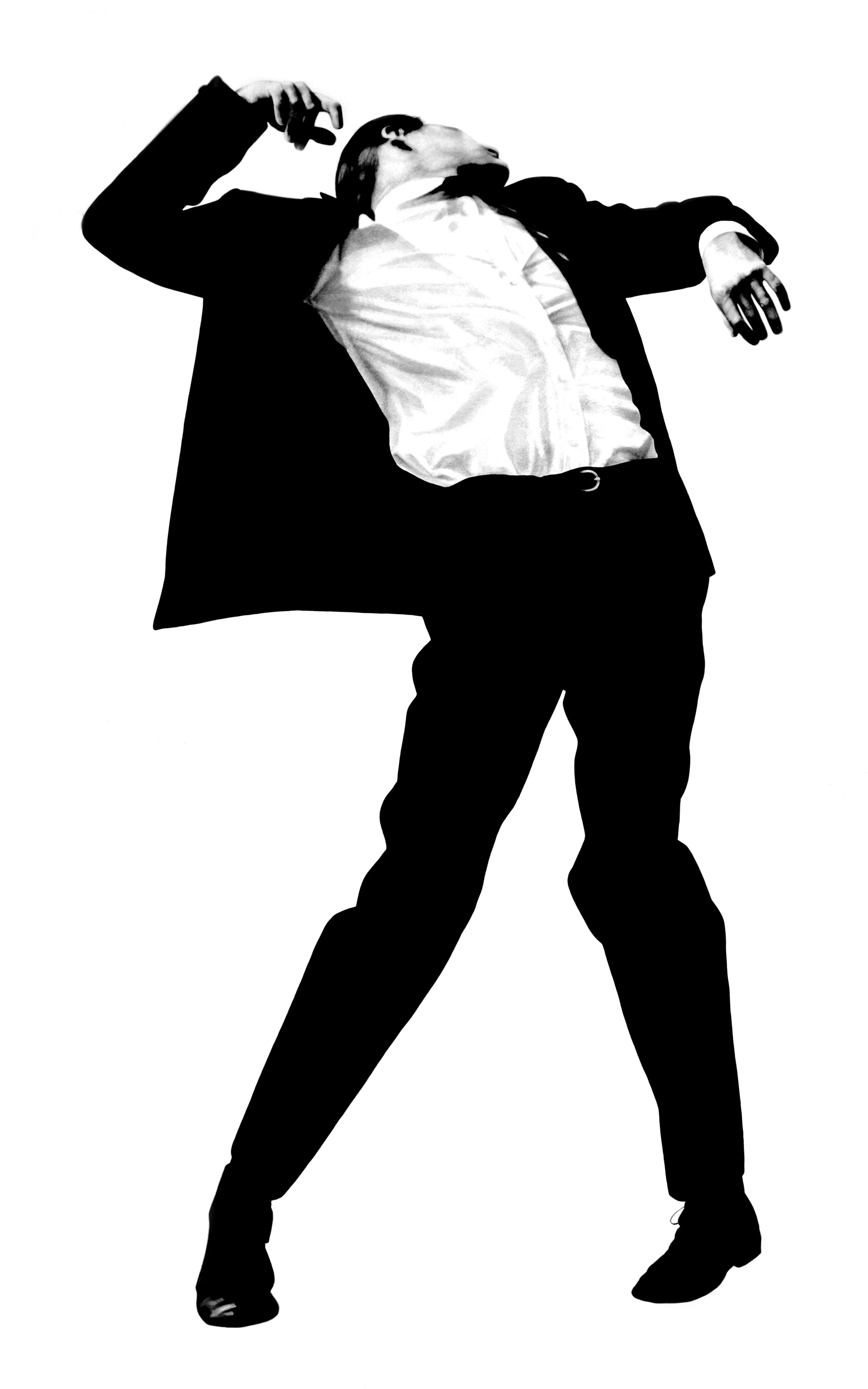 Robert Longo, Untitled from the series "Men in the Cities", 1980