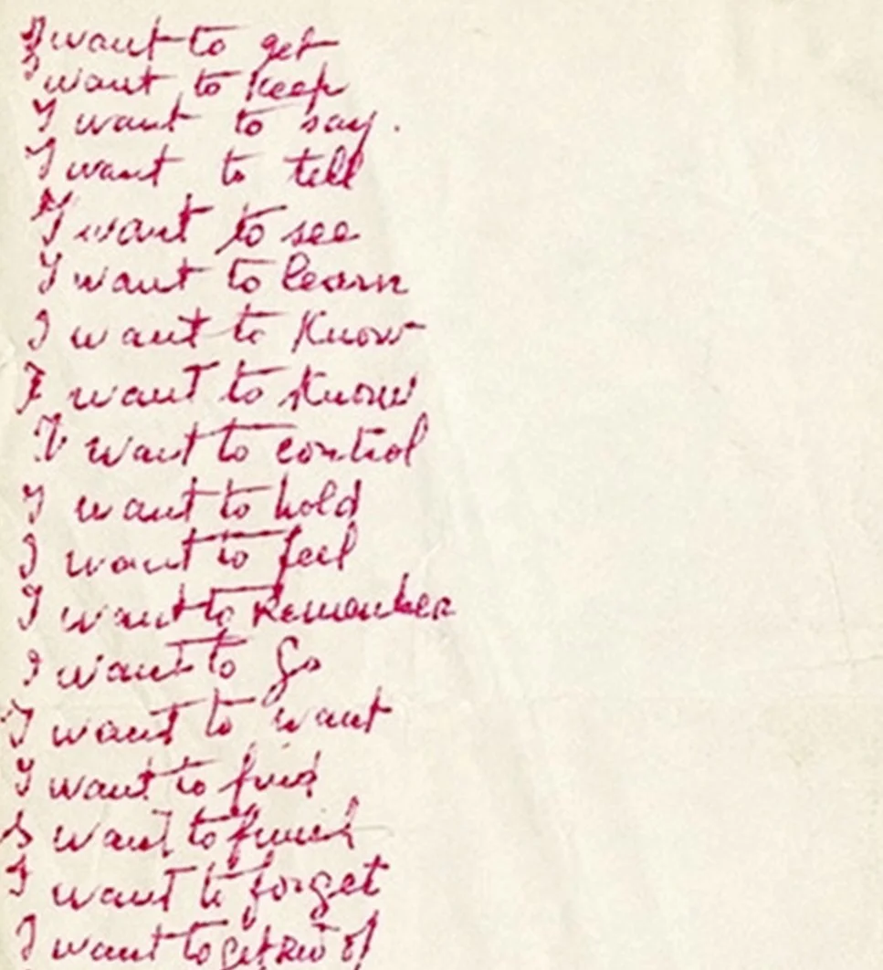 Louise Bourgeois, I want.jpg