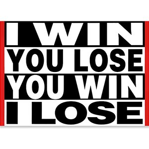Barbara Kruger I win you lose.jpg