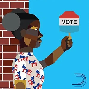Derrick Adams, Vote.jpg