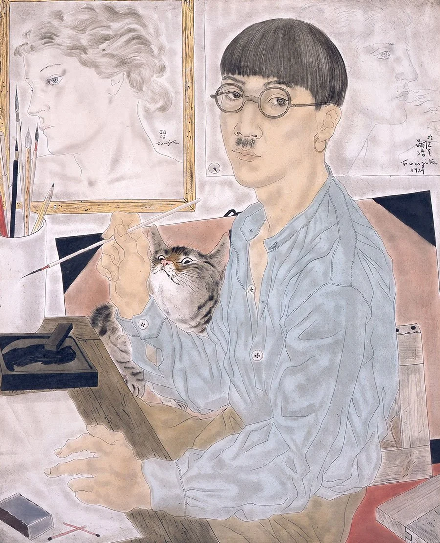 Léonard Foujita, Self-Portrait, 1929
