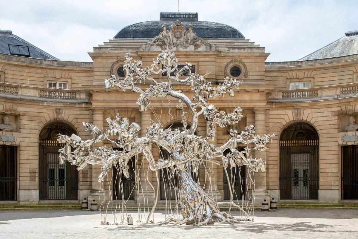 Subodh Gupta, People Tree, 1018, installation view, Monnaie de Paris, France