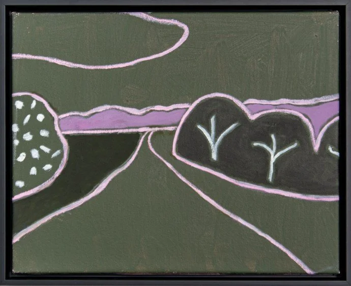 Pat Service, Simple Story, oil on canvas, 40,64 x 50,8cm, 2014