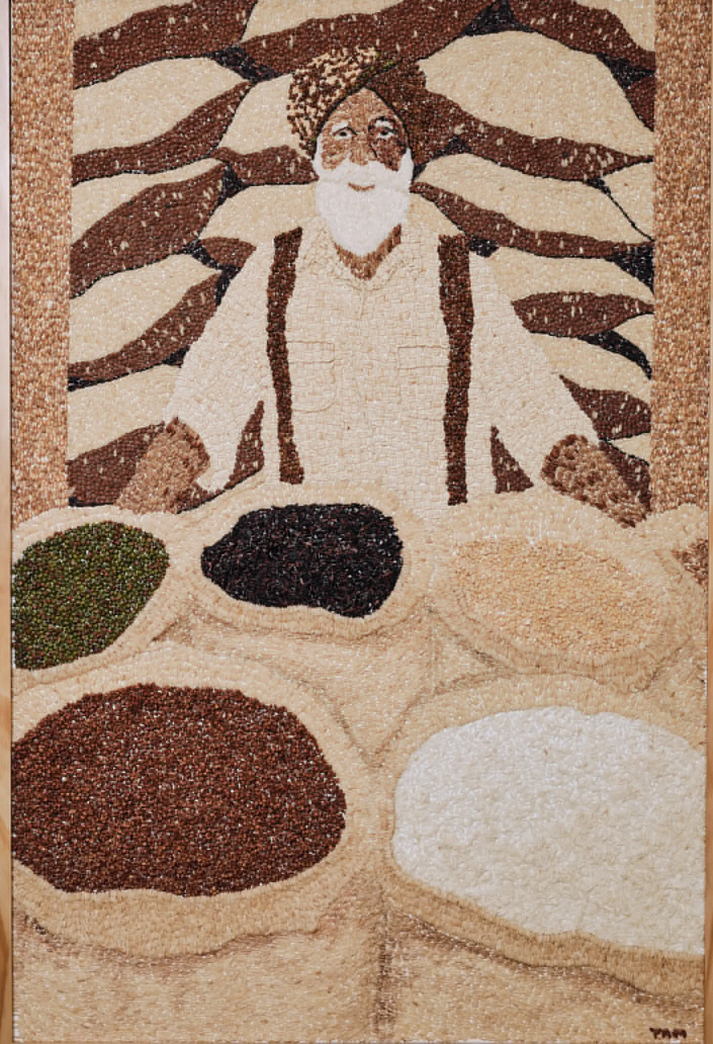 Yaminee Patel, Rice Bazaar, 36 x 24 inches, 2025