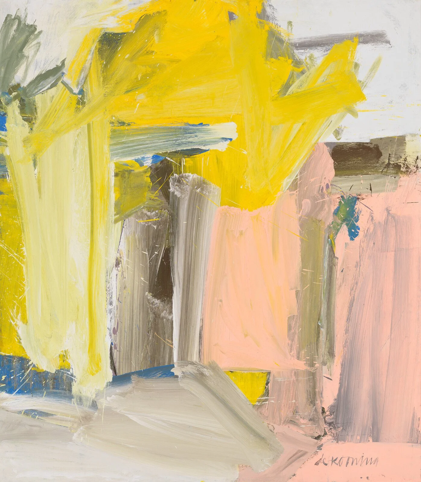 Willem de Kooning, Door to the River,  oil on canvas, 203 × 178 cm, 1960.jpg