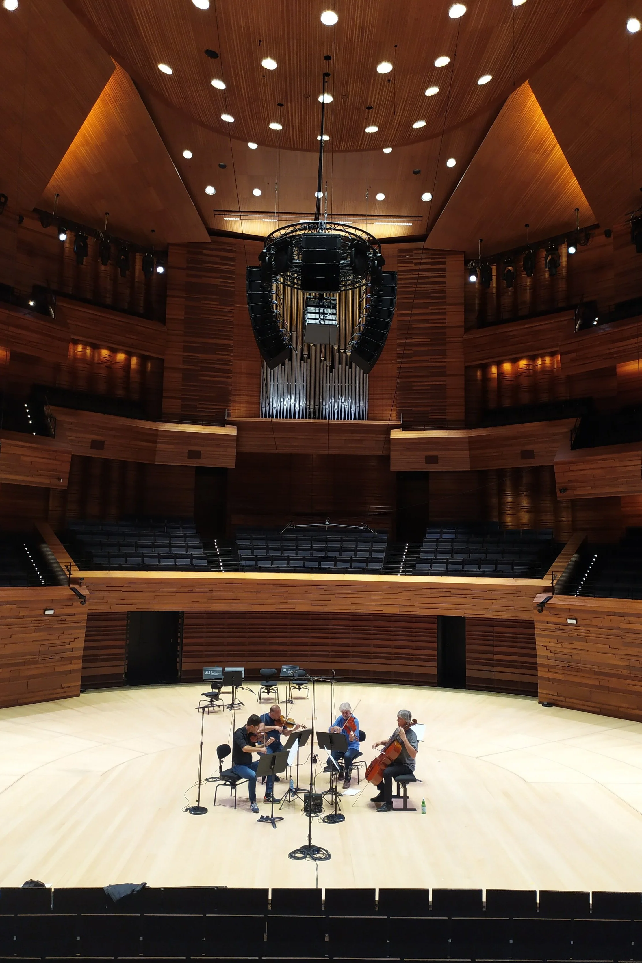 2023 Le Quatuor Parisii interprète "Konsonanzenquartett" de Francisco ALVARADO