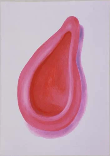 Buňka I., 1997, kombinovaná technika, 125×95 cm