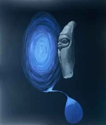 Nová hvězda, 2003, olej na plátně, 200×170 cm
