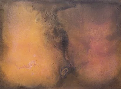 Vagína 2, 2014, kombinovaná technika, 145×200 cm