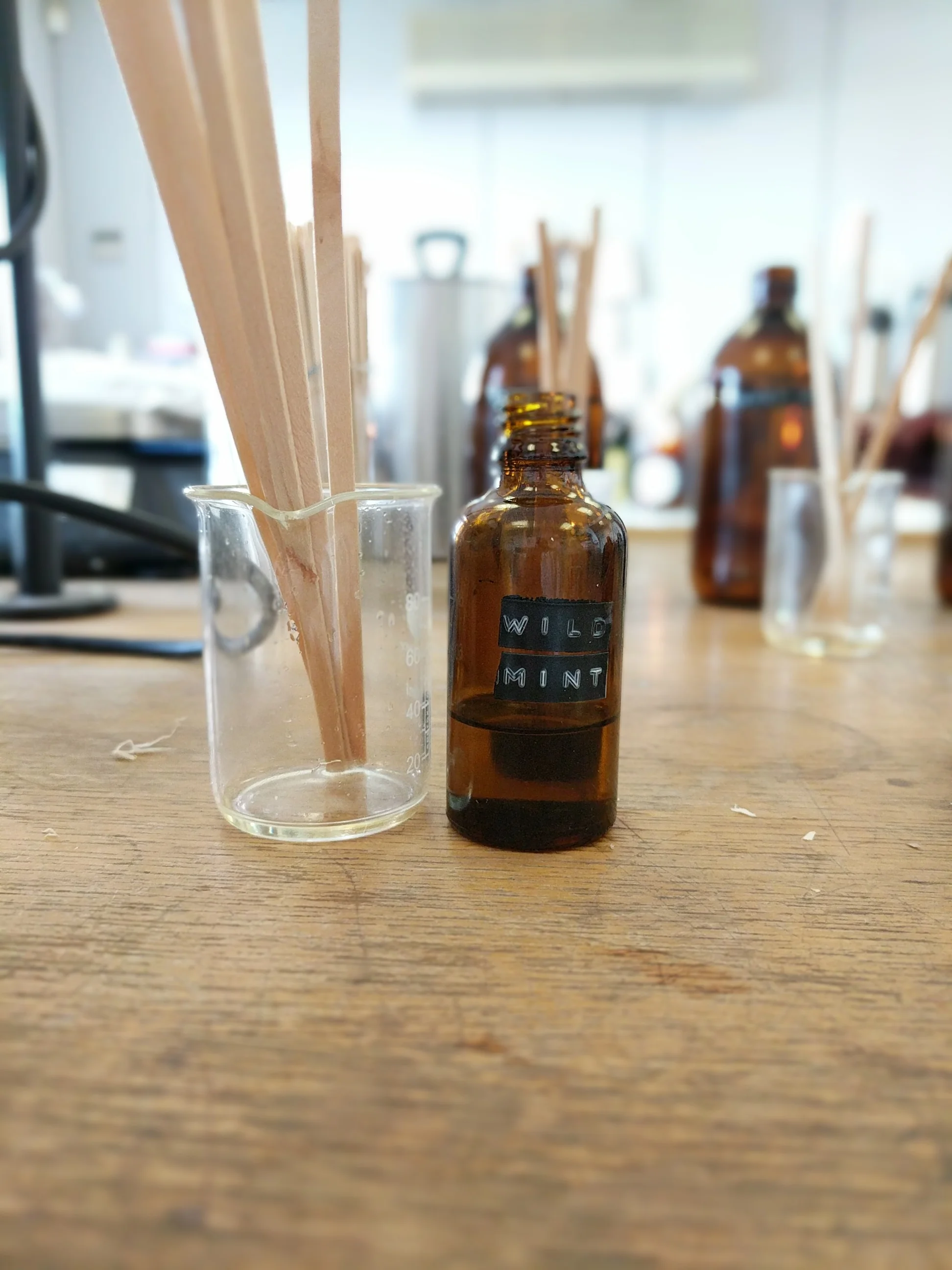 A new wild Mint oil, that smells truly divine.
