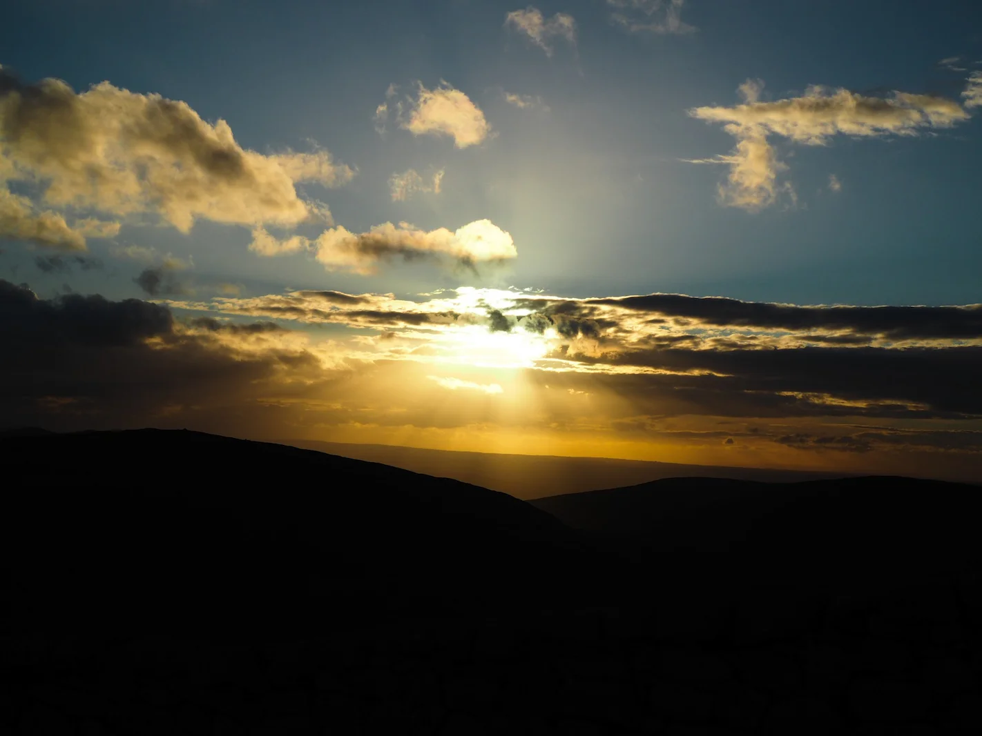 Looking West from Slieve Doan