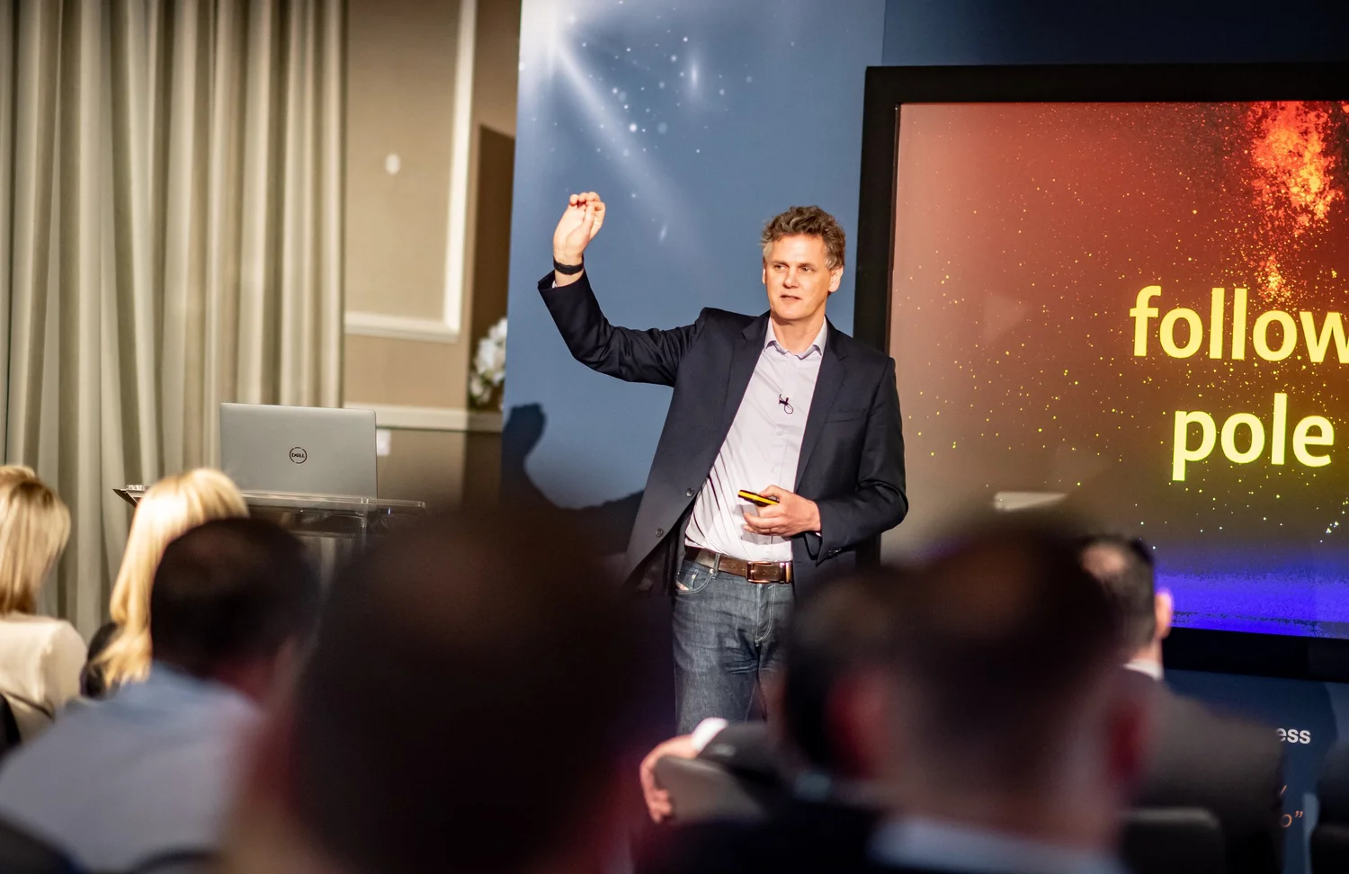 Caspar Craven taking a leadership team through The Big Bold Mindset