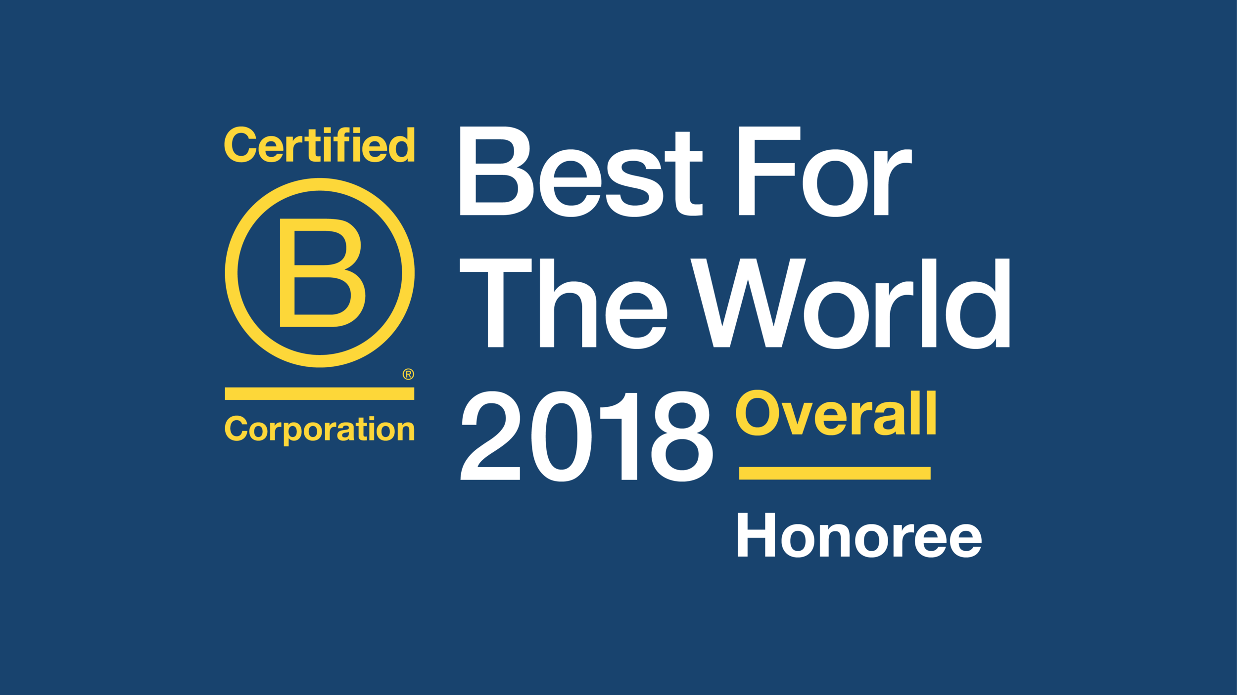 Stop the presses! We are Best For the World (again)!