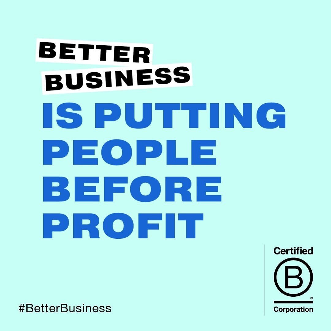 Happy B Corp Month! ⁣
⁣
We are a proud B Corp have been since 2013! This whole month we will be telling you all about B Corps, all about our commitment to the planet and our communities AND how you can make better choices every day just from changing