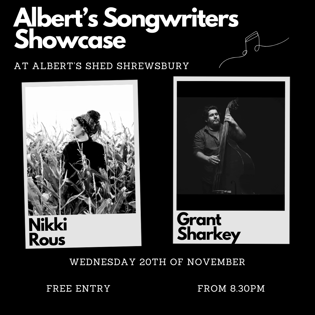 Nikki Rous &amp; Grant Sharkey @ Albert's Shed Shrewsbury