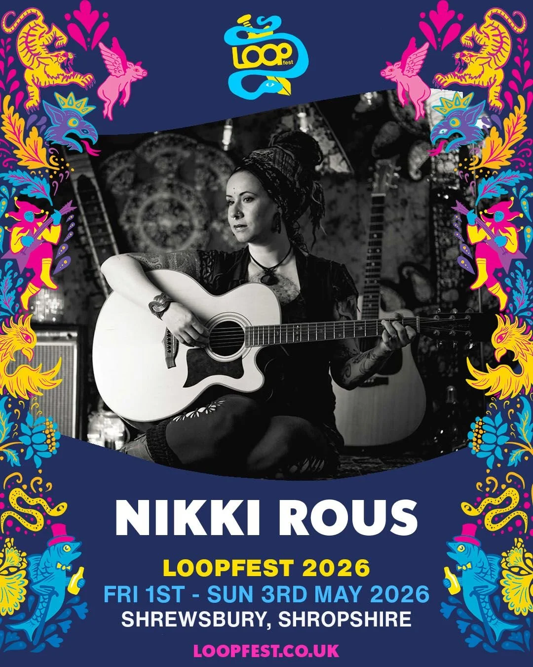 LOOPFEST '26 - In Good Hands Music Café, Frankwell, Shrewsbury. 