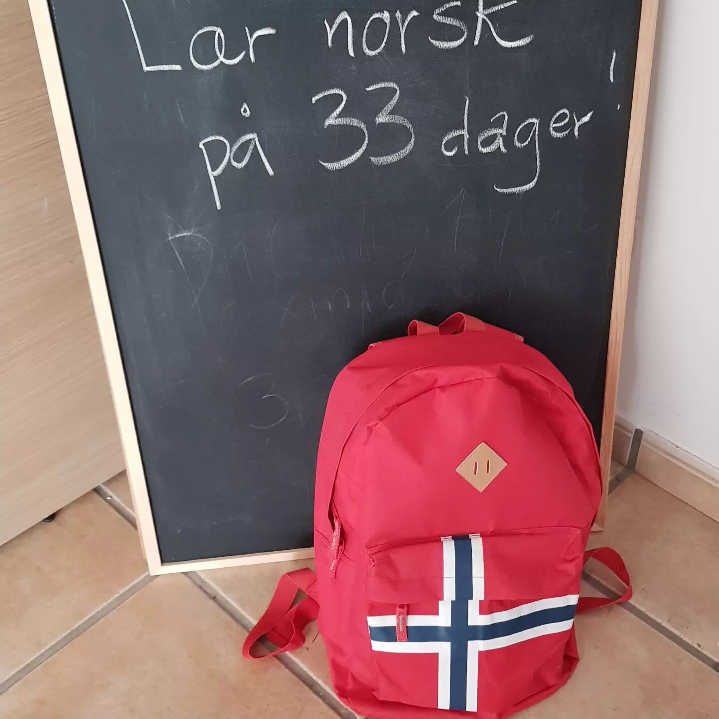 Vi gleder oss til &aring; fylle sekken med nye norskkunnskaper ❤ og  ta imot nye elever🇧🇻 #norskkurs #l&aelig;rnorskp&aring;33dager #norge #nordichousenorway #nordicid