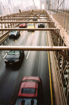 Traffic, Brooklyn Bridge