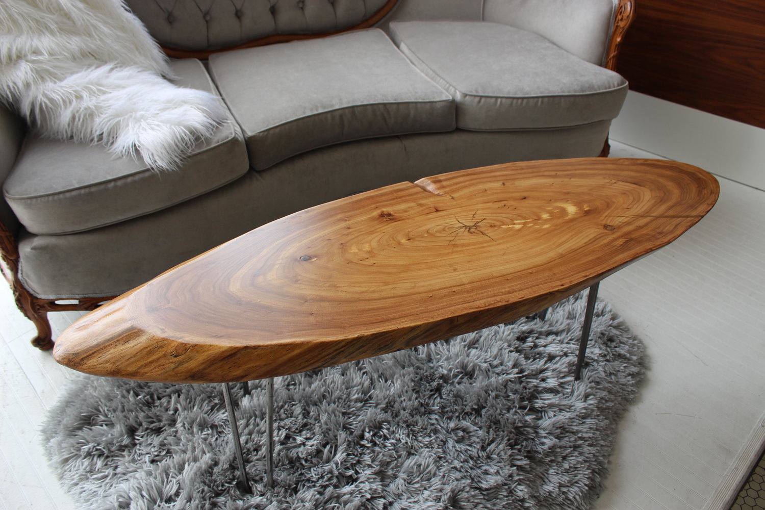 Rise Coffee Table Ellipse Anew Nature